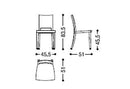 Riva 1920 Pimpinella Wood Chair - Ideali
