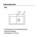 Villeroy & Boch Subway 45 Sink - Ideali