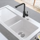 Villeroy & Boch Modern Steel Single Lever Kitchen Mixer - Ideali