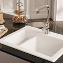 Villeroy & Boch Modern Steel Single Lever Kitchen Mixer - Ideali