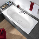 Villeroy & Boch Loop & Friends Oval Duo Rectangular Bath With Whirlpool System - Ideali