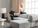 Gubi Wonder Corner Sofa - 2X3-seater 280X280 / cat. 5 - Karakorum, Dedar 001 - Ideali