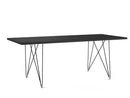 Magis XZ3 Rectangular Table - MDF Black/Black