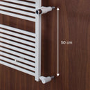 Zehnder Zeno Towel Radiator as Replacement Model for Hot Water or Mixed Operation