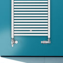 Zehnder toga warm water or mixed towel radiator