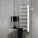 Zehnder Yucca Cover Bathroom Radiator for Purely Electrical Operation