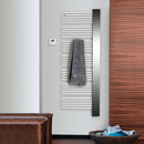 Zehnder Yucca Cover Bathroom Radiator for Purely Electrical Operation