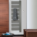 Zehnder Yucca Cover Bathroom Radiator for Purely Electrical Operation