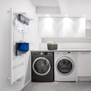 Zehnder Zeno Wing Towel Radiator for Hot Water or Mixed Operation