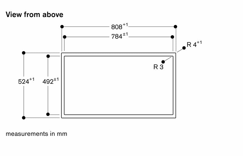 Gaggenau 400 series Flex induction cooktop with integrated ventilation system 80cm CV482105
