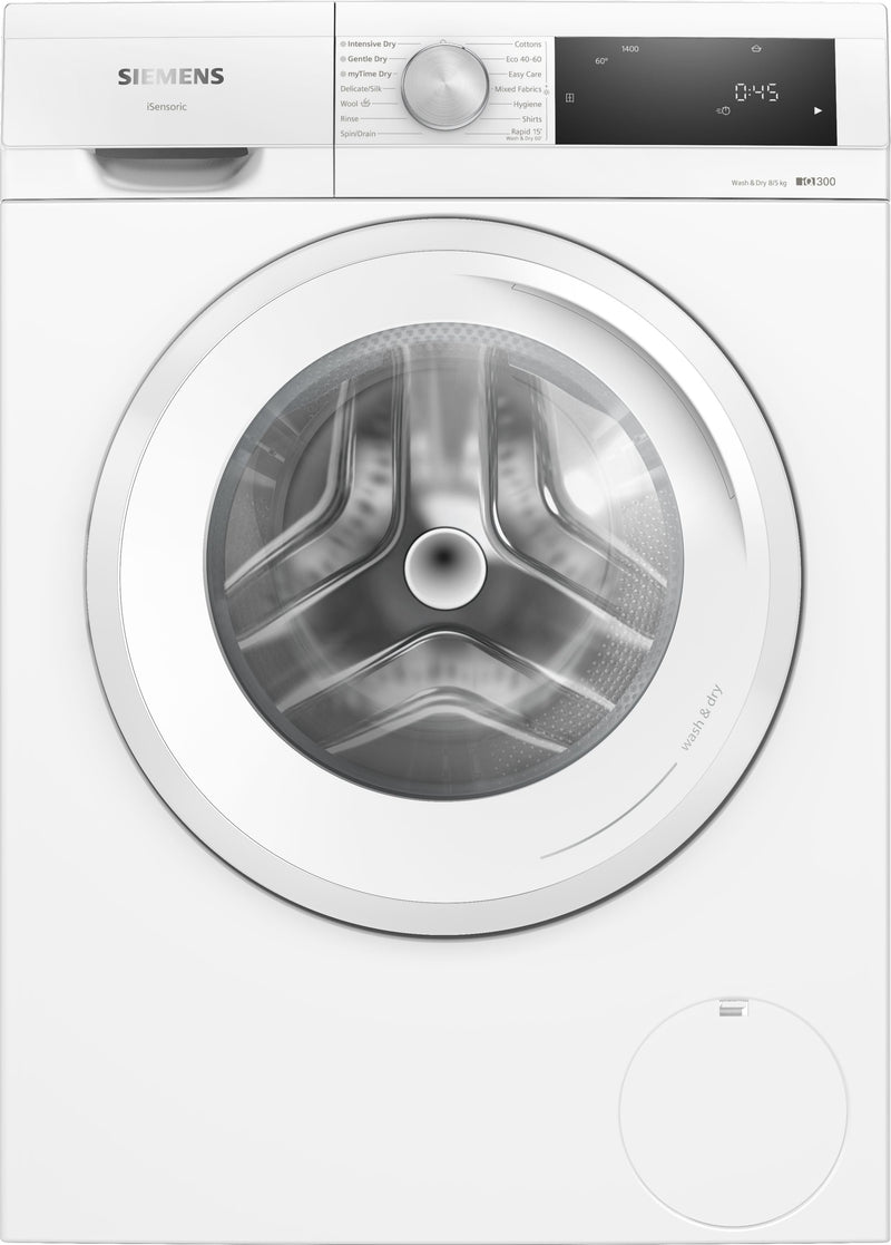 Siemens - iQ300 Washer dryer 8/5 kg 1400 rpm WN34A1U8GB