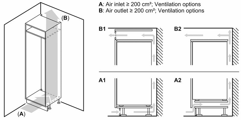 Siemens iQ700 Built-In Freezer 177x56cm GI81NHCE0