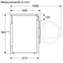 Bosch Series 6 Dryer 8kg WPG23108GB