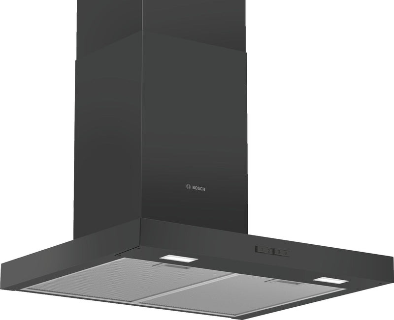 Bosch - Series 2 Wall-mounted cooker hood 60 cm Black DWB66BC60B