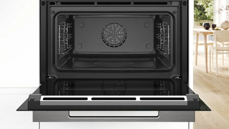 [Further Price Cut] Bosch Serie 8 Built-In Combi Steam Oven 45x60cm Black CSG7361B1
