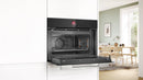 Bosch Series 8 Built-In Combi Microwave Oven 45x60cm CMG7241B1B