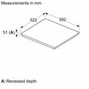 Siemens iQ700 Induction Hob 60cm EX61AHYC1E