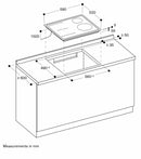 Gaggenau 200 series Flex induction cooktop 60cm CI261115