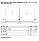 Gaggenau Expressive Series Fridge-Freezers 214x90cm RVB497190