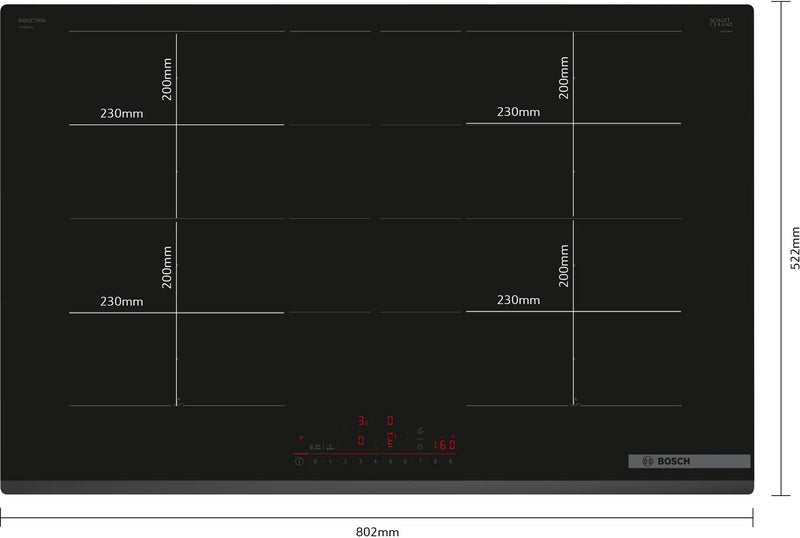 Bosch Series 6 Induction Hob 81cm PXY83KHC1E