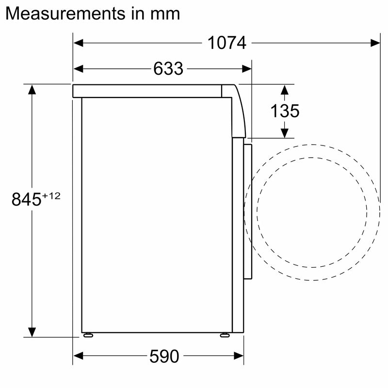 Bosch Series 6 Washer 10kg WGH254ARGB