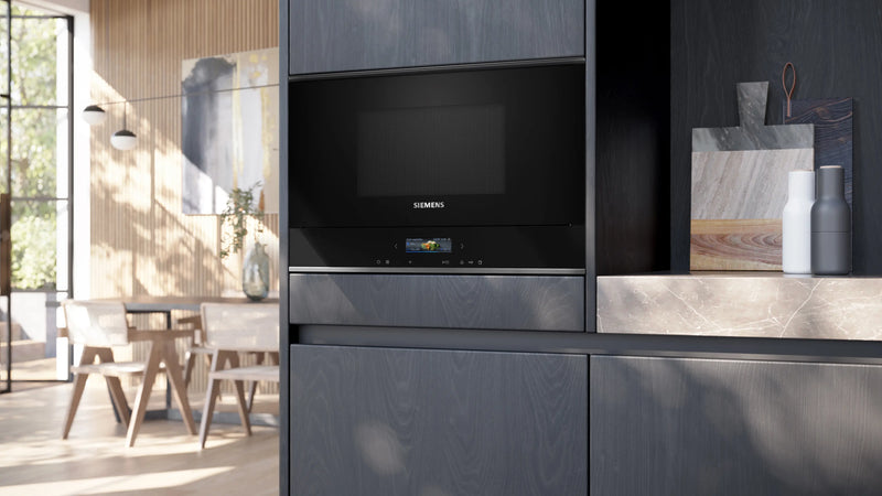 Siemens iQ700 Built-In Microwave 38x60cm BF722L1B1B