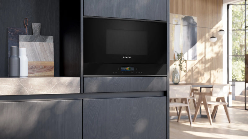 Siemens iQ700 Built-In Microwave 38x60cm BF922R1B1B
