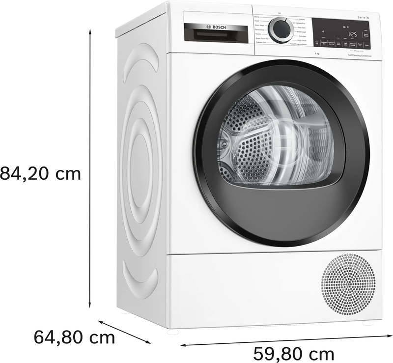 Bosch Series 6 Dryer 9kg WQG24509GB