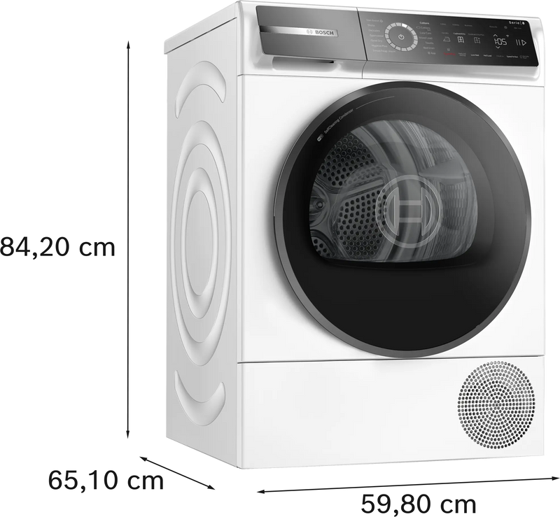 Bosch Series 8 Dryer 9kg WQB246C9GB