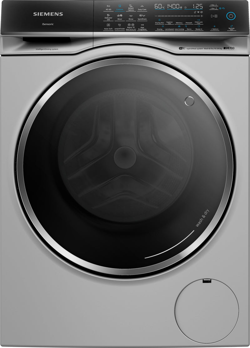 Siemens - iQ700 Washer dryer 10.5/6 kg 1400 rpm WN54C2ATGB