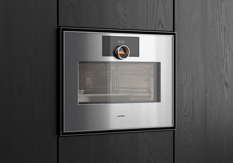 Gaggenau Expressive series combi-microwave oven 60x45cm door hinge: left GM451120