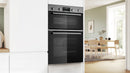 Bosch Series 6 Built-In Double Oven 89x60cm MBA578BS7B