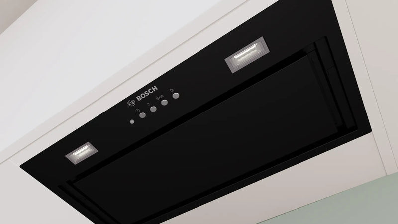 Grade A Bosch Series 6 DLN56AC60B 52cm Canopy Cooker Hood - Black