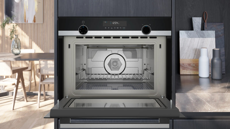 Siemens iQ500 Built-In Combi Microwave Oven 45x60cm CM585AGS1B