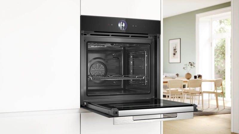 Bosch Series 8 Built-In Oven with Added Steam 60cm HRG7764B1B