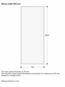 Gaggenau Expressive Series Freezer 214x77cm RVF477190