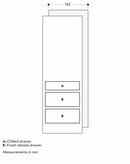 Gaggenau Expressive Series Fridge 214x77cm RVC477190