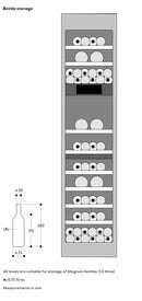 Gaggenau Expressive Series Wine Cooler 214x46cm RVW417170