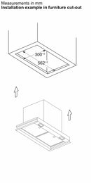 Siemens iQ300 Integrated Hood 60cm LJ65BCC60B