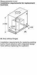 Siemens iQ700 Integrated Hood 90cm LJ98BET60B