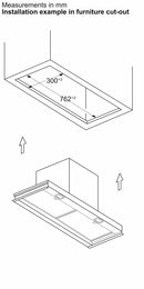 Siemens iQ300 Integrated Hood 80cm LJ85BCC60B