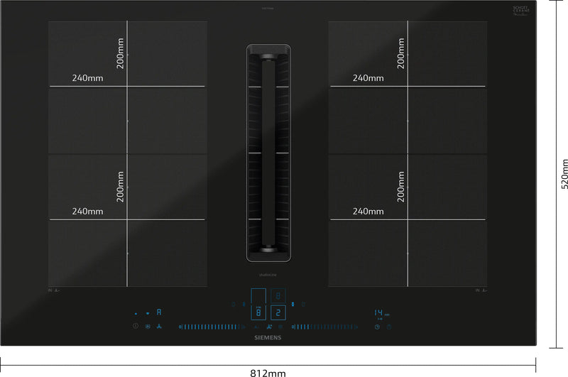 Siemens iQ700 Induction Hob 80cm EX870NX68E