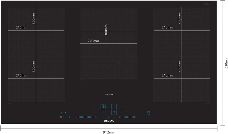 Siemens iQ700 Induction Hob 92cm EX977NXV6E