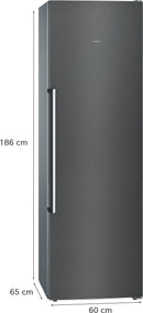 Siemens iQ500 Free-Standing Freezer 186x60cm GS36NAXEP