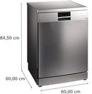 Siemens iQ700 Free-Standing Dishwasher 60cm SN27TI02CE