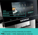 Siemens Bean-to-Cup Coffee Machine 38x35.2cm TQ723G03