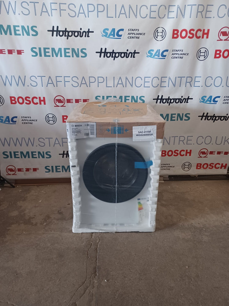 Grade A Bosch Series 6 WGG24400GB 9kg Washing Machine - White