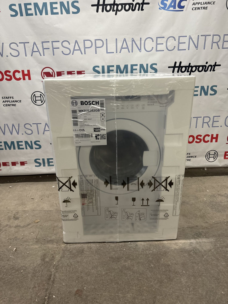 Grade A Bosch Serie 4 WKD28352GB Integrated Washer Dryer - Wash 7kg / Dry 4kg