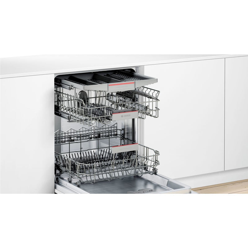 Grade A Bosch Serie 4 SMV46NX00G InfoLight EcoSilence 14 Place Fully Integrated Dishwasher