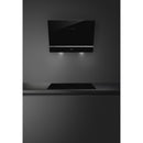Grade B Smeg KV28N 80cm Angled Chimney Cooker Hood Black